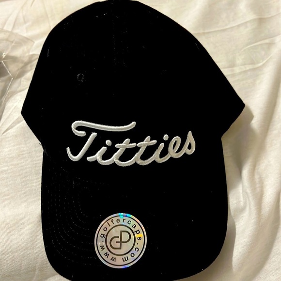 🔥Titties Embroidery unisex cap Brand new never opened - Picture 2 of 6